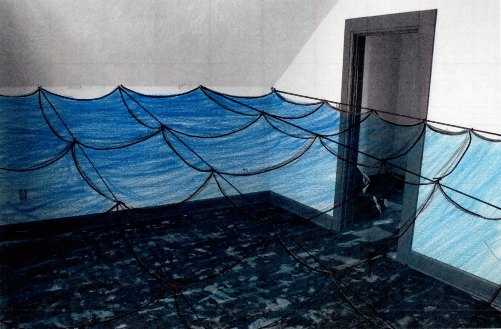 Gallery 970 color sketch for wash [when the waters rise] the ocean inside